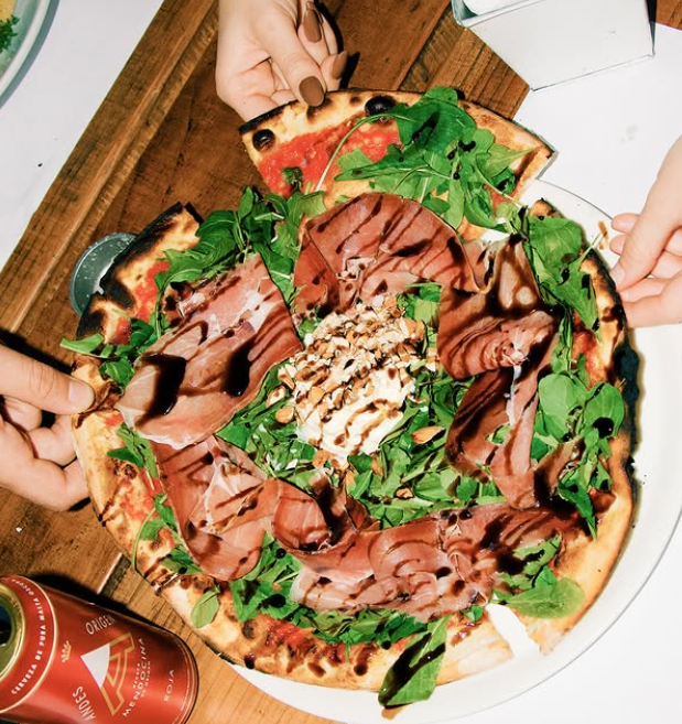 Cosi mi piace en Buenos Aires. Una Trattoria Italiana con Pizza Romana.