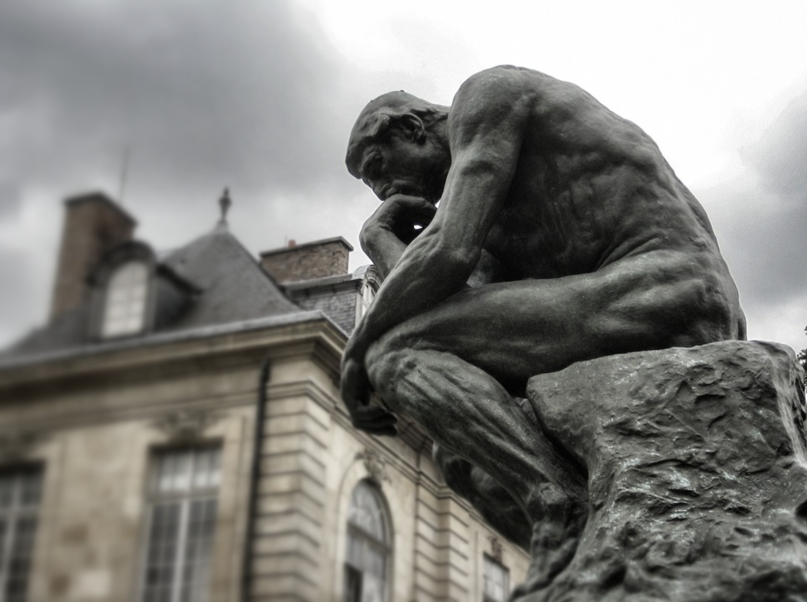 El Pensador de Rodin es uno de los monumentos más sorprendentes de Buenos Aires. Foto: Gob. Nación.