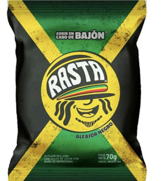Un alfajor especial que rinde homenaje al reggae.