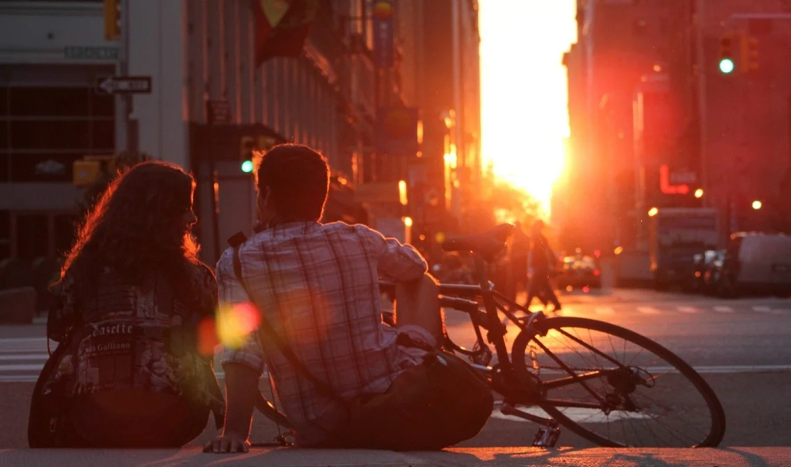 Una bicicleteada por Buenos Aires puede enamorar a cualquiera, más en San Valentín. Foto: Metropolis.