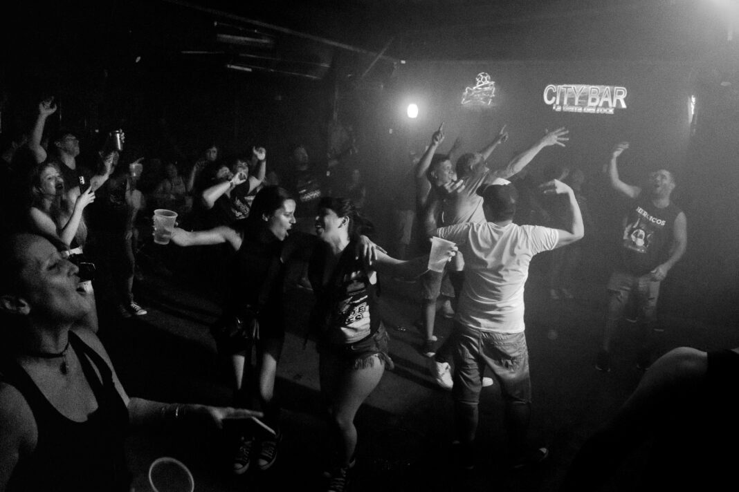 El rock en Buenos Aires se baila incluso en la zona norte, acá en el City bar de San Isidro. Foto: City bar.