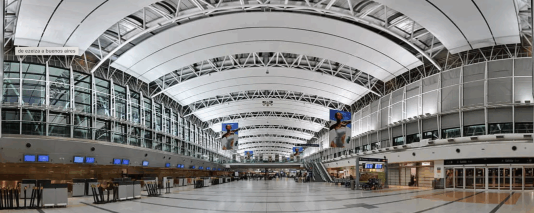 Bienvenue à l'aéroport d'Ezeiza, porte d'entrée de l'Argentine pour les voyageurs internationaux.