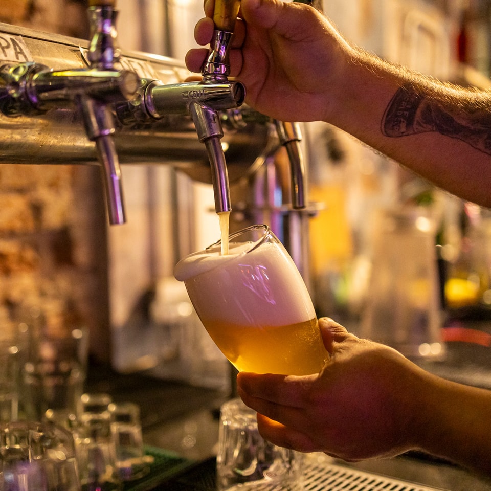 La bière la plus fraîche de Palermo, à déguster lors du Día del amigo argentin. Photographie : La Choppería.