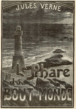 La couverture de l'édition originale (en français) du célèbre roman patagonique de Jules Verne.