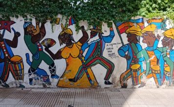Découvrir Montevideo, l’éternelle capitale uruguayenne, âme sœur de Buenos Aires Ciudad Vieja en MONTEVIDEO. - Mural Páez Vilaró.