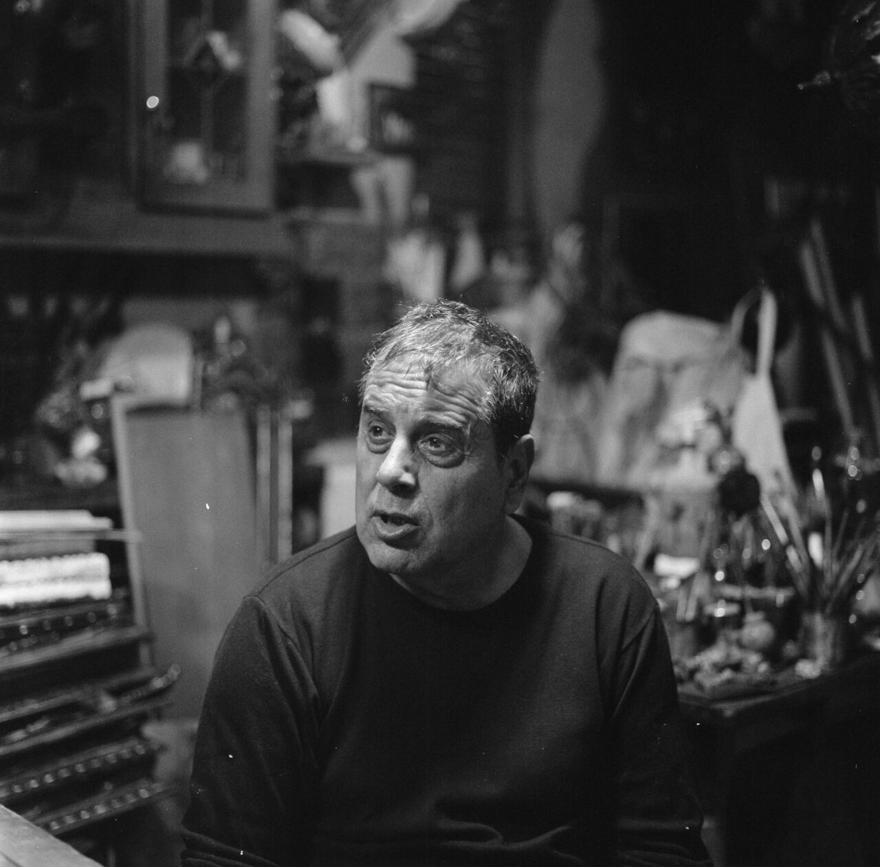 Pepe Simon, habitant de San Telmo et ami de Mario Abad
