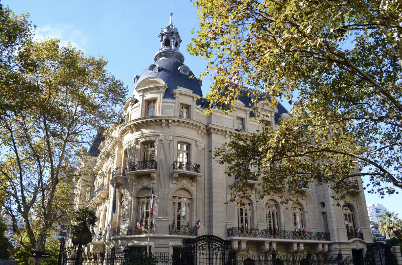 Un 14 Juillet au sein de l'Ambassade de France ? Pour visiter le Palacio Ortiz Basualdo, vous pourrez aussi accéder à l'immeuble lors des journées du patrimoine, fin mai. Ph. : site diplomatie.gouv