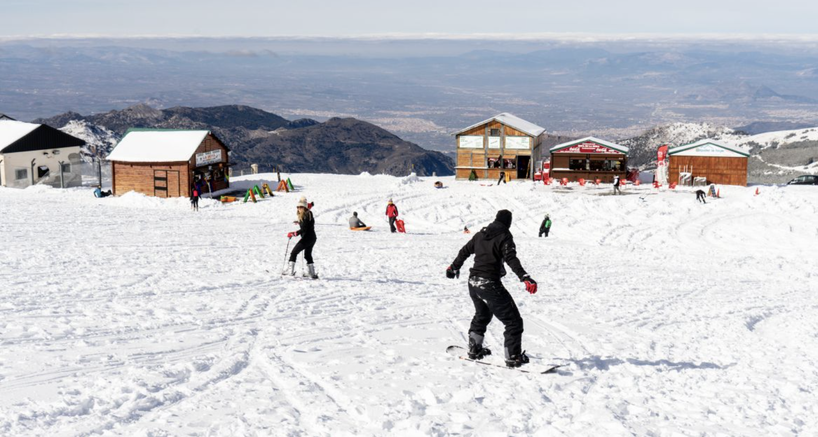 Las Hoyas, une station de ski pour tous. Ph. : Las Hoyas.
