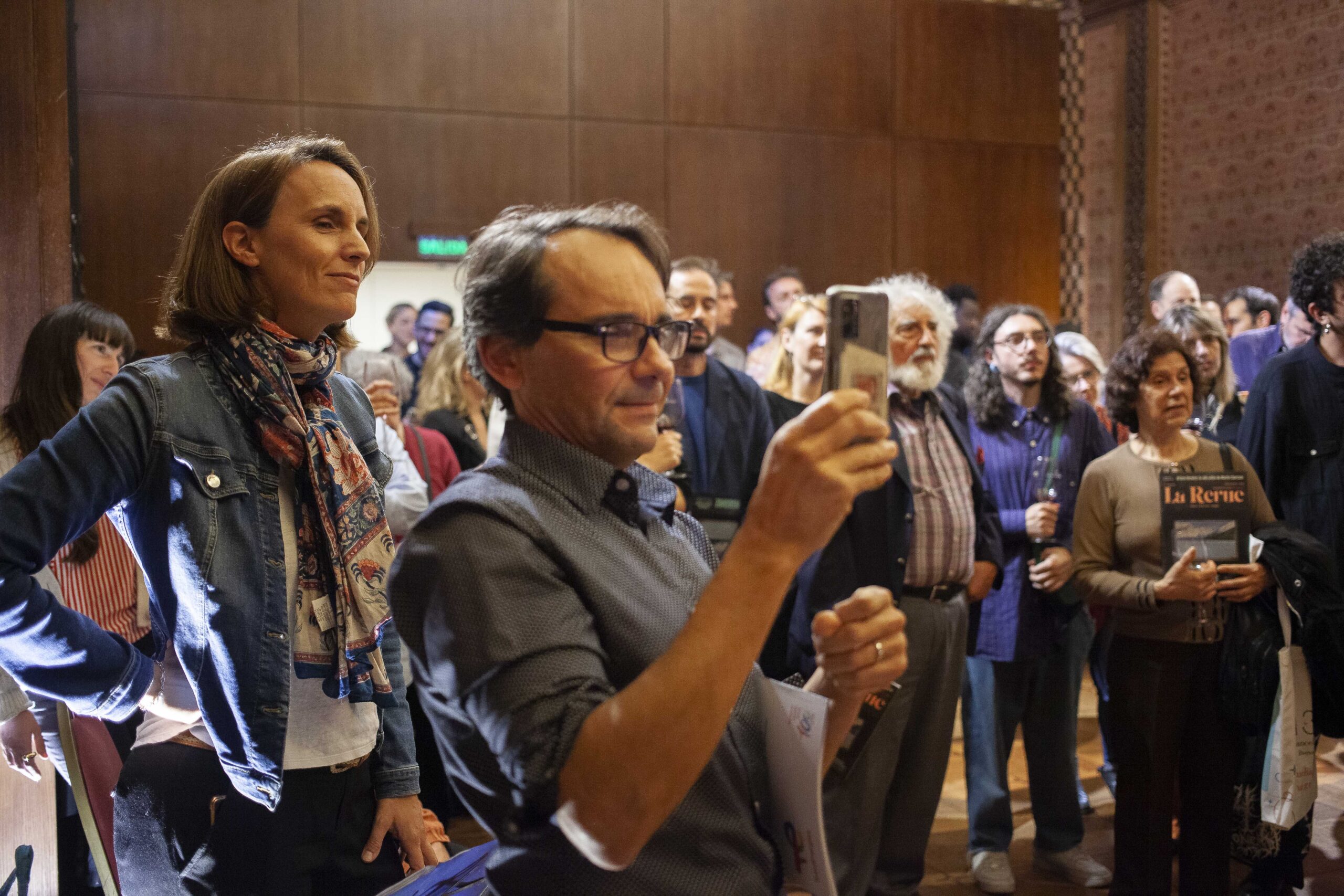 L'Alliance Française, un haut lieu de la culture française en Argentine. Ce jour-là : présentation de la 2e édition de La Revue. Ph. : La Revue