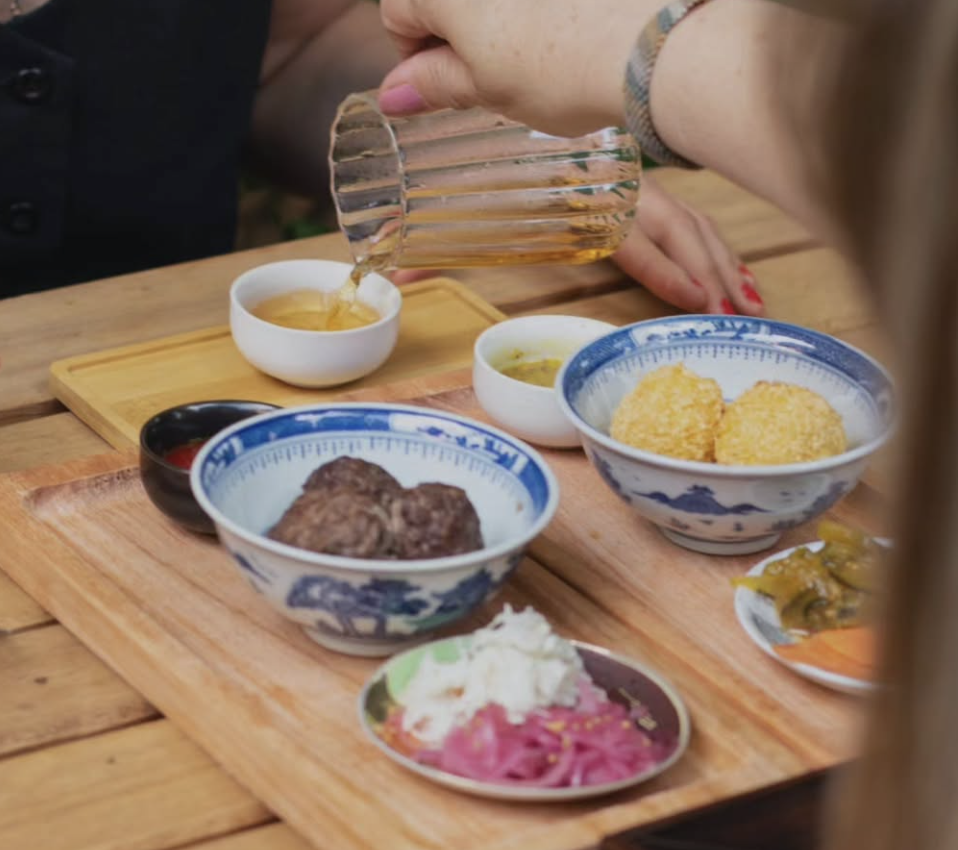 Té y ambiente asiático para merendar distinta en Buenos Aires. Foto: IG Kinzen té.