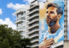 Rosario, une parfaite escapade pour rendre hommage à Leo Messi La principale fresque de Messi à Rosario. Photo : Ig Hotel Majestic Rosario.